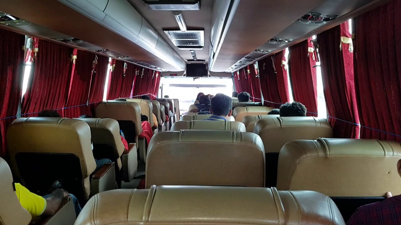 Feel the engine sound of HANIF Enterprise VOLVO B9R i-shift from the last row | VOLVO B9R | VOLVO😍