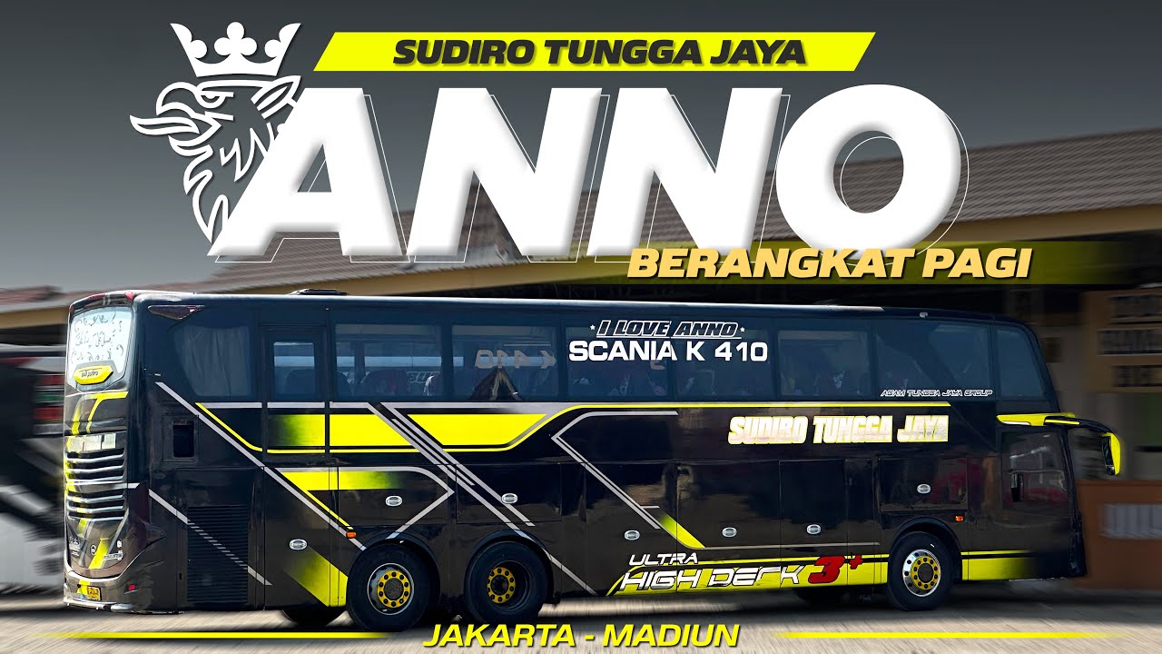 ANNO YANG SEKARANG TIDAK SEPERTI DULU🥹‼️Trip Jakarta - Madiun with Sudiro Tungga Jaya ANNO