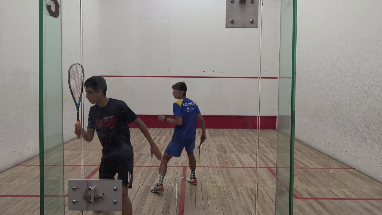 SQUASH LEON 080320 ALEX VS SEBASTIAN SALAZAR 2 SET