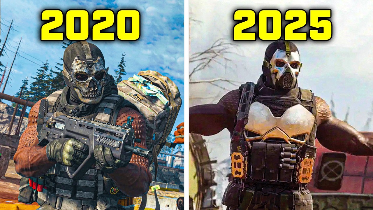 Call of Duty: Warzone 2020 vs 2025 Verdansk Comparison