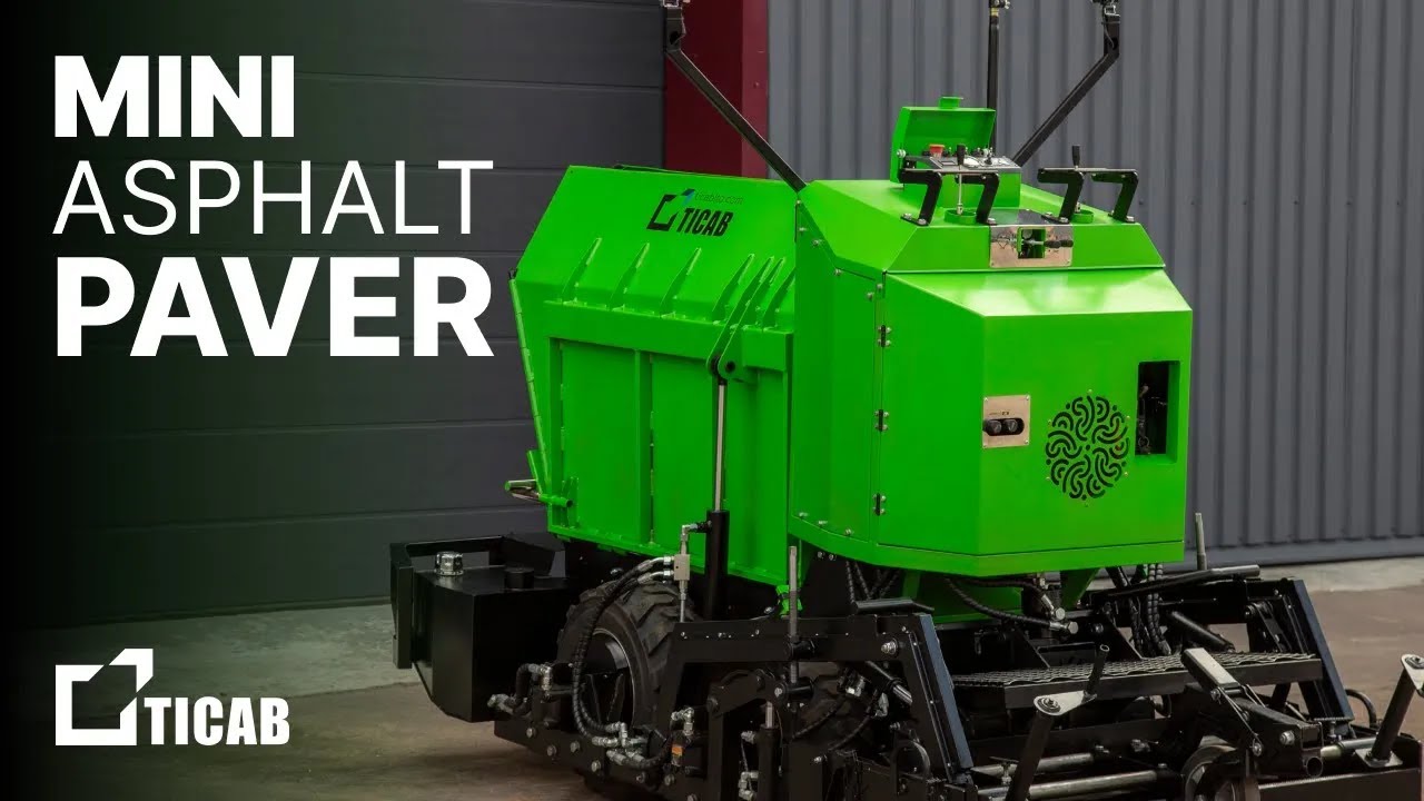 MINI Asphalt Paver | TICAB LTD
