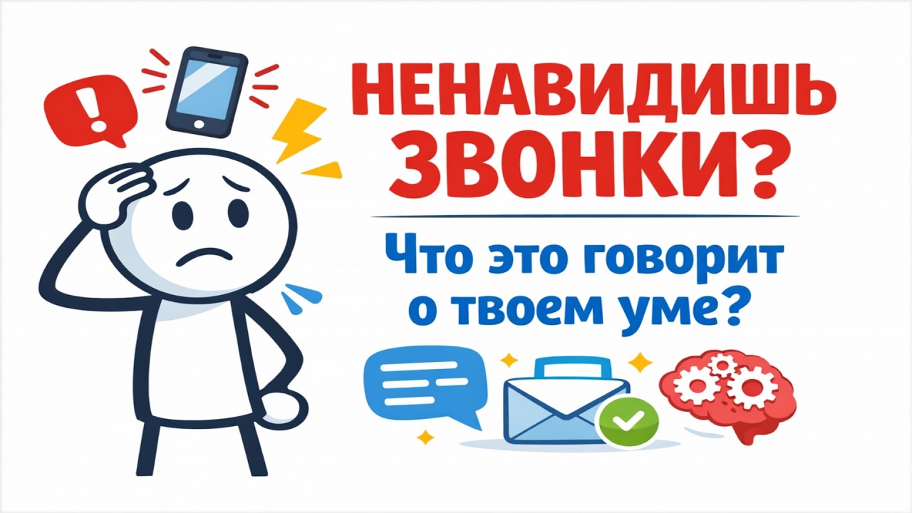 НЕНАВИДИШЬ ЗВОНКИ? Это говорит о твоем интеллекте