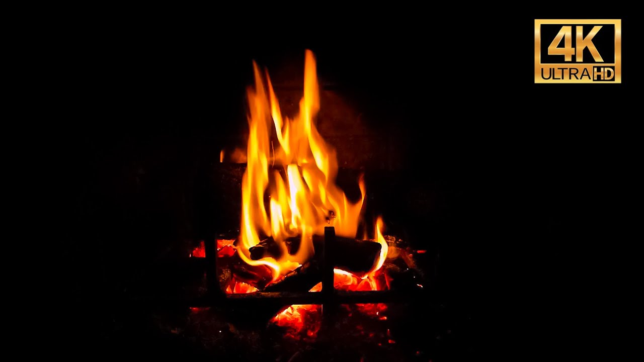 🔥 4K Fireplace With Chill Lounge Music 🔥 | Fireplace TvBackground