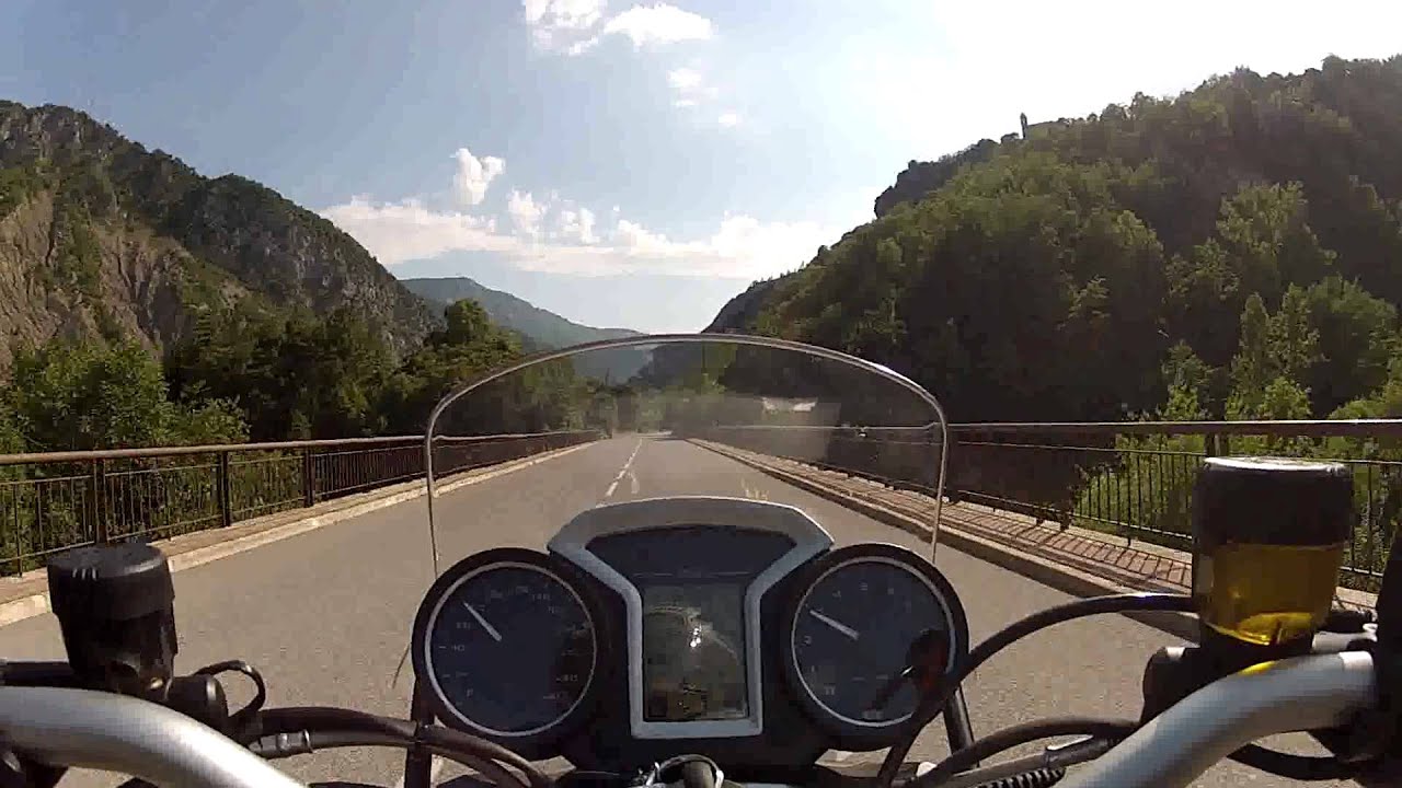 Gorges de Daluis en BMW R1200R