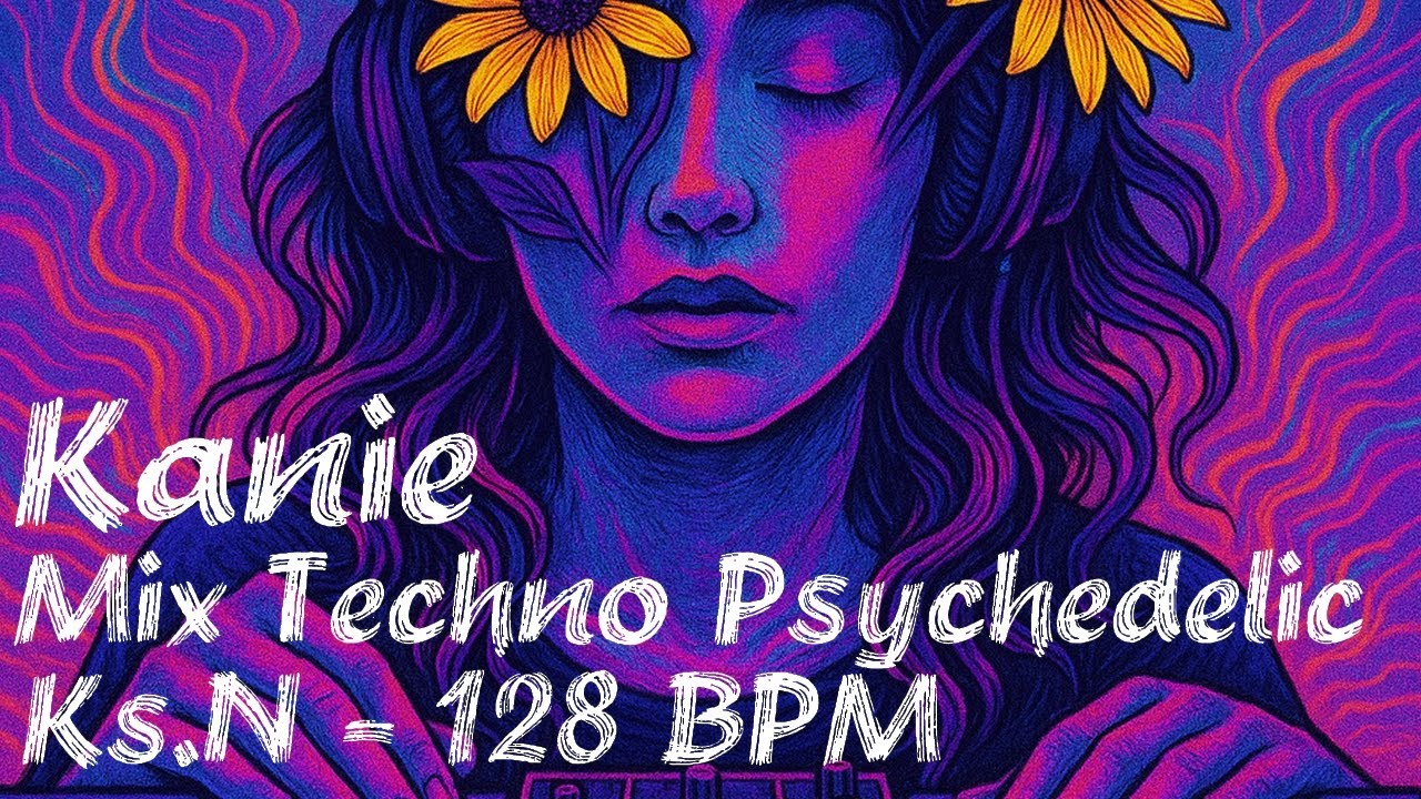 PSYCHEDELIC TECHNO MIX 2025🌻 KANIE | 128 BPM DJ Set by Ks.N