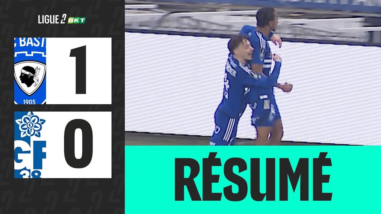 SC BASTIA - GRENOBLE FOOT 38 (1-0) - 18&egrave;me journ&eacute;e - Ligue 2 BKT 25/26