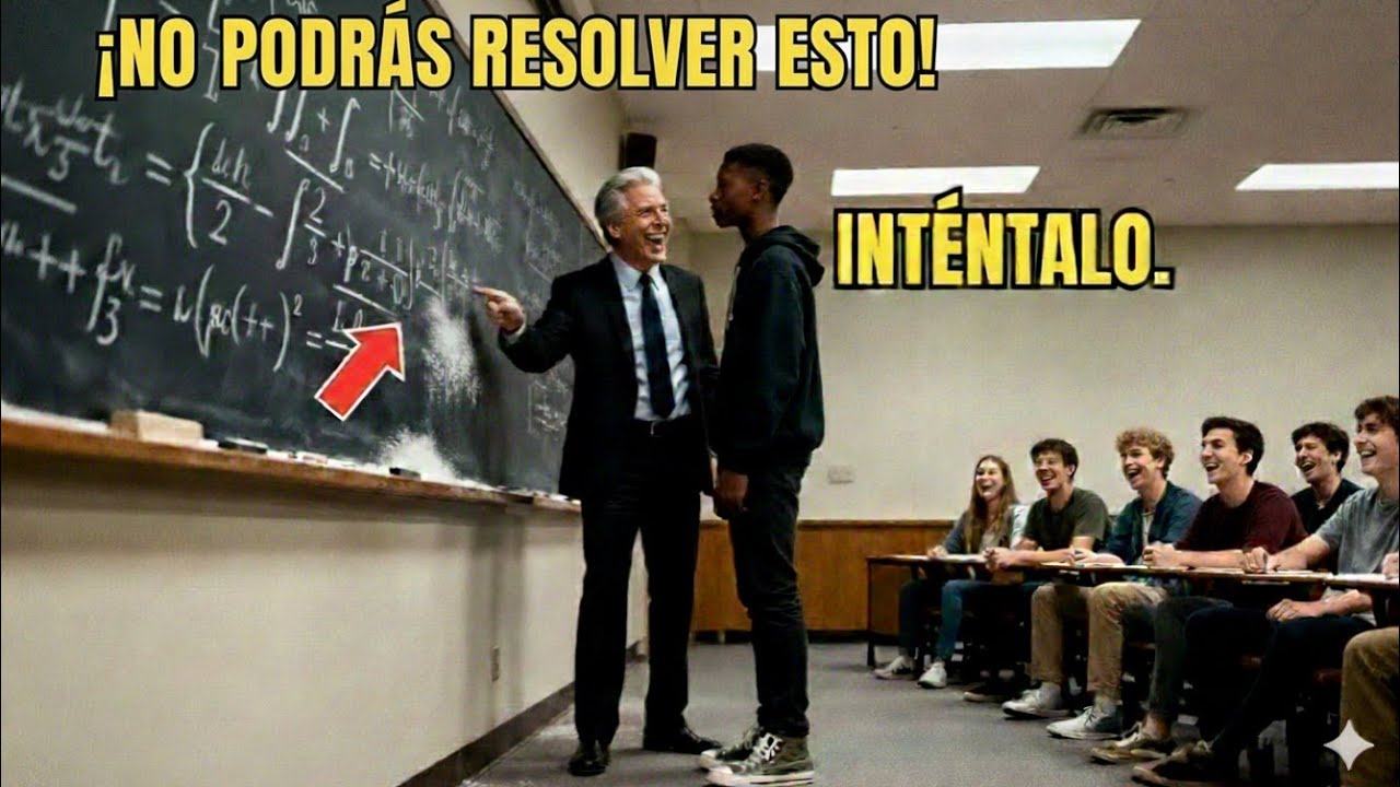 ¿Quién dejó entrar a este chico negro en mi aula? 94 segundos después... lo destruye todo