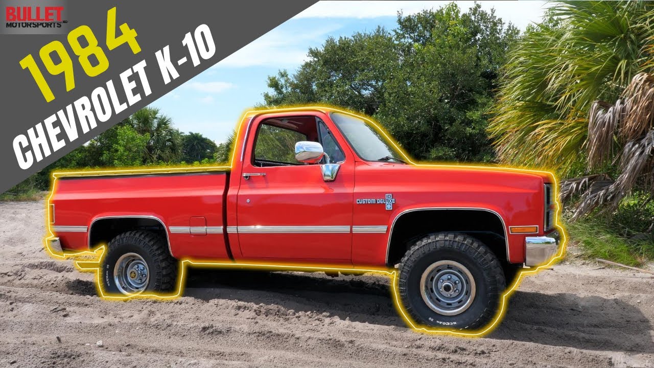 Off-Roading In A1984 Chevy K-10 With Cold A/C & Modern Radio  [4k] | REVIEW SERIES