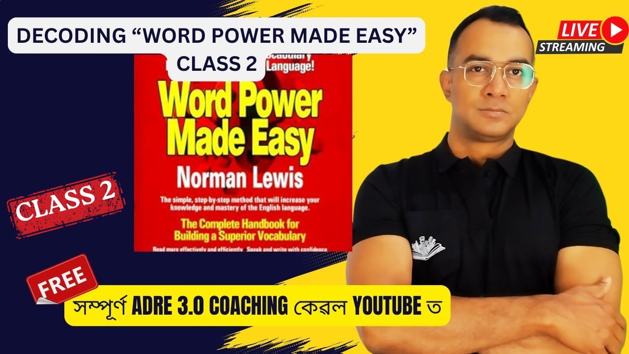 Word Power Made Easy Decoding the Famous Book CLASS 1