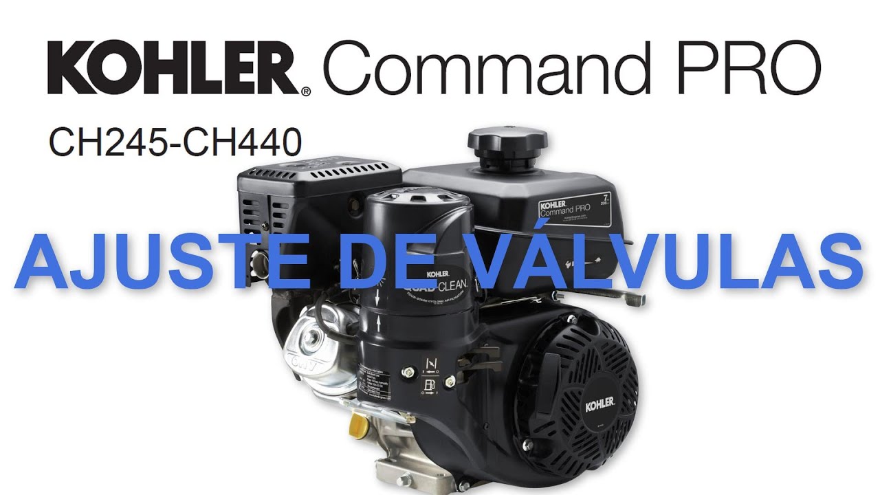 KOHLER COMMAND Pro 4.5-14hp Ajuste de válvula
