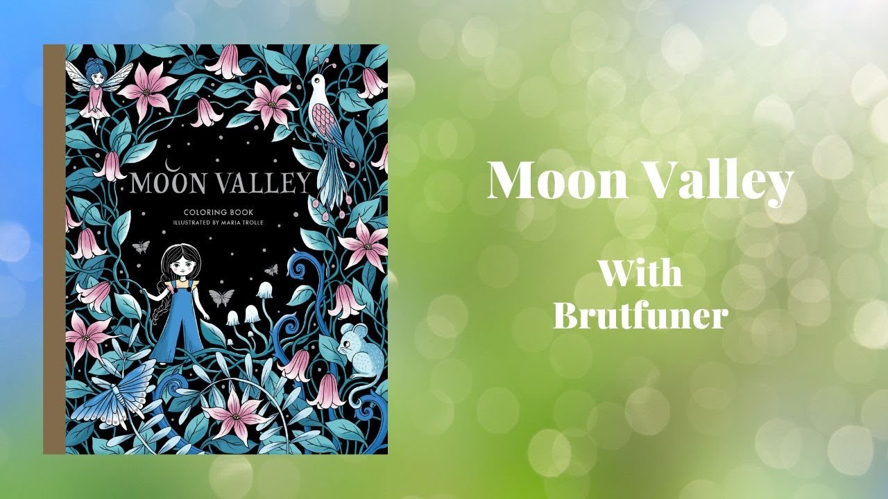 LIVESTREAM| Coloring in Moon Valley with Brutfuner