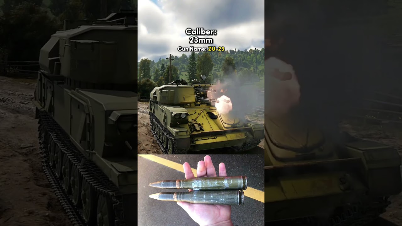 War Thunder Anti-Air Caliber Evolution! 💥