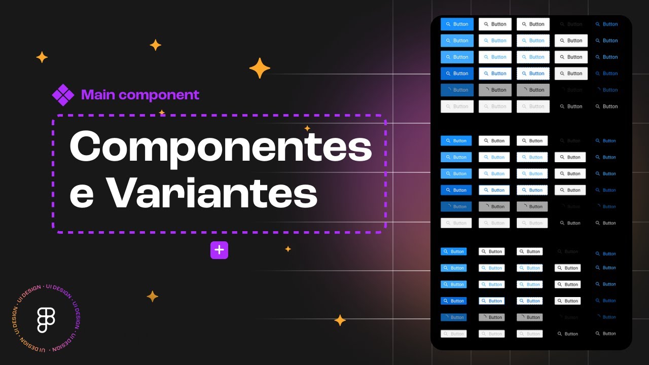 Como funcionam os Componentes e Variantes no Figma?