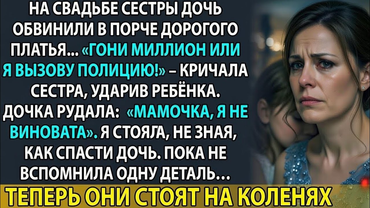 На свадьбе сестры дочь сделали виноватой… пока не всплыла правда