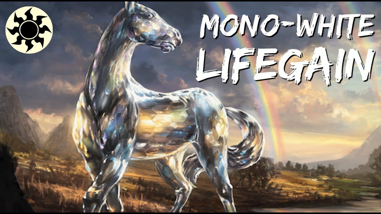 MTG:ARENA | Mono-White Lifegain | My FIRST Video