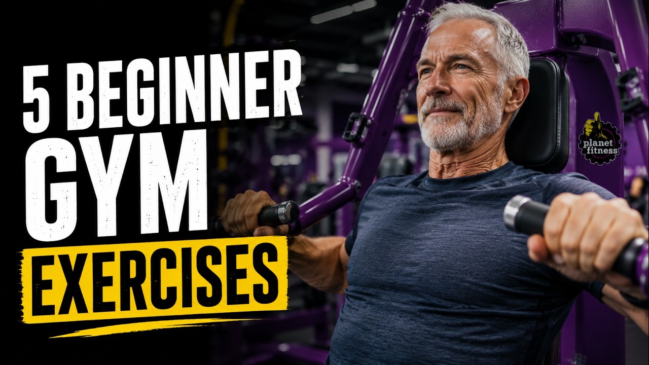 Starting at the Gym Over 60? Top 5 Exercises You Need To Be Doing!