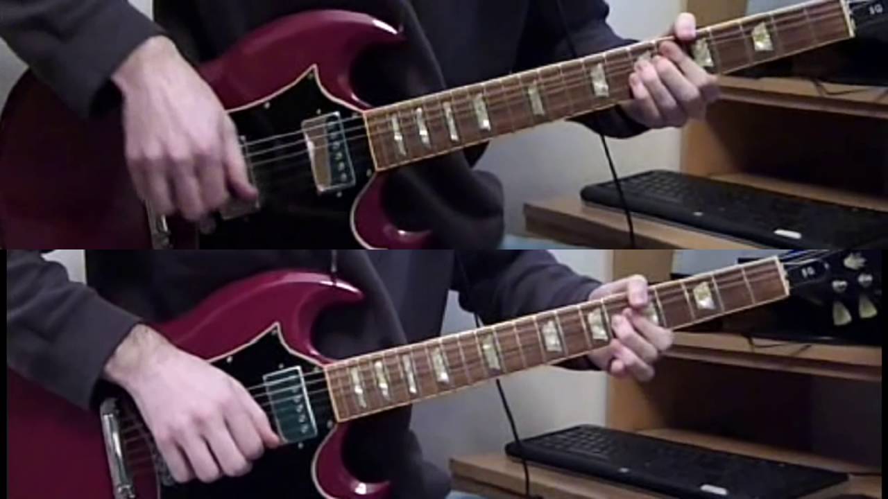 The Darkness - Givin' Up (Guitar Solo Cover)