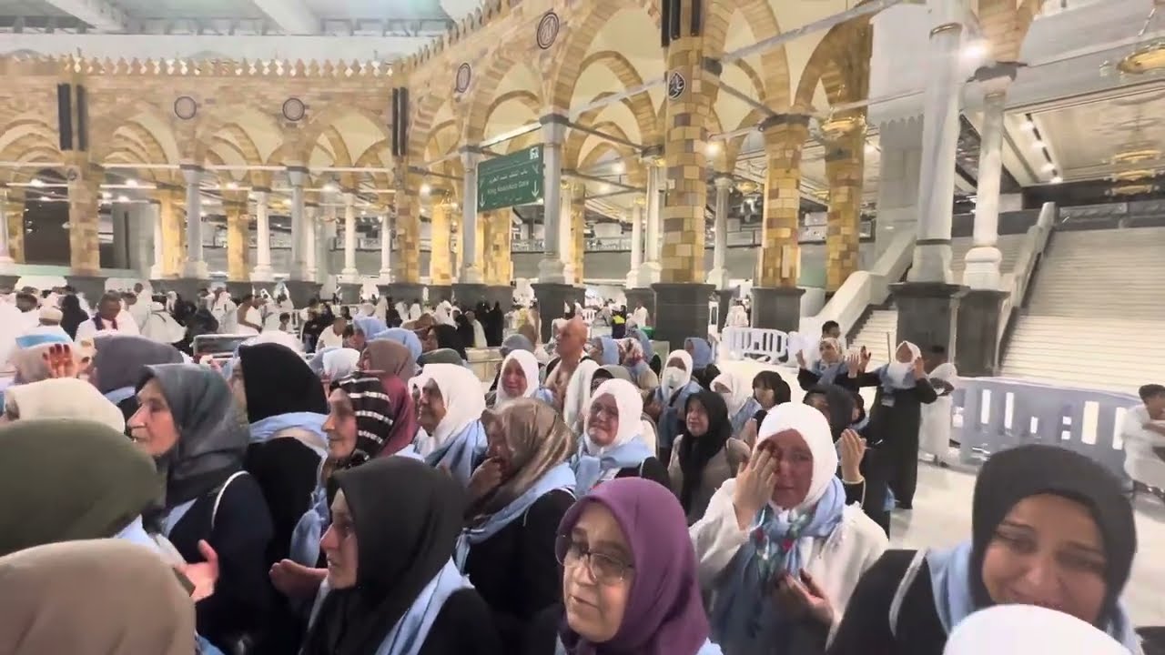 Umrecilerimizin Kabe İle İlk Defa Buluşması… #gaziantep #kasımayı #grup  #heyecan #elhamdulillah ☺️