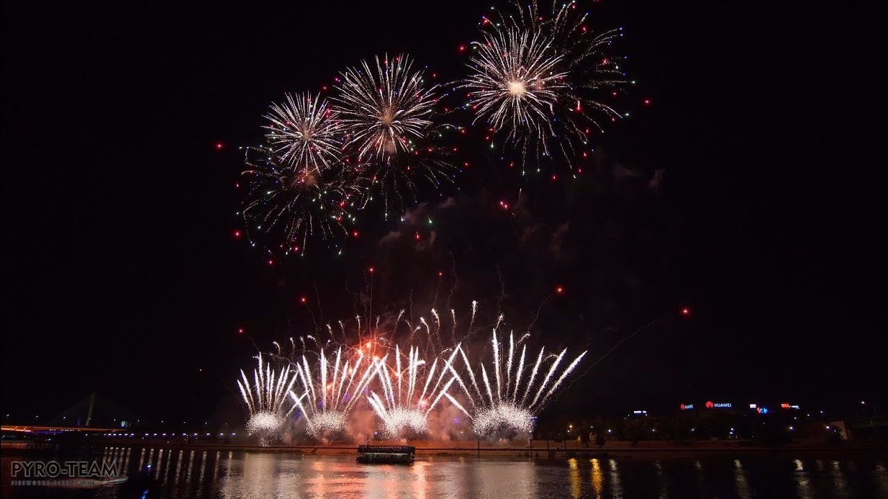 Pirates of the Caribbean musical fireworks show Pyro-Team Serbia (Cobra Firing Systems)