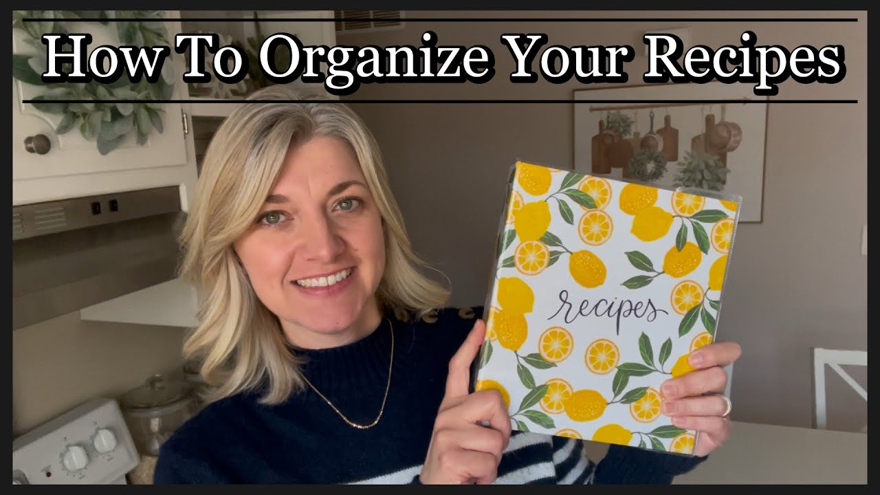 Let the Decluttering Begin! | How To Organize Your Recipes | Recipe Organization