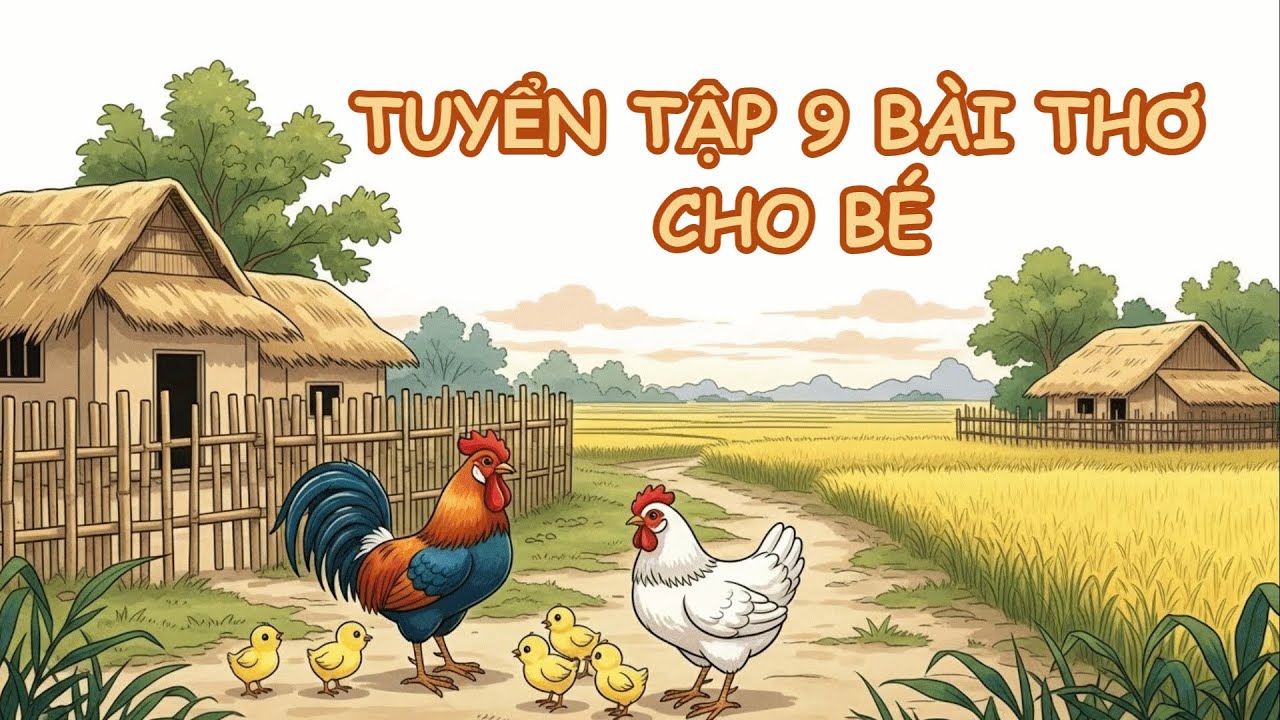 Tuyển Tập 9 Bài Thơ Cho Bé | Vietnamese Reading Time