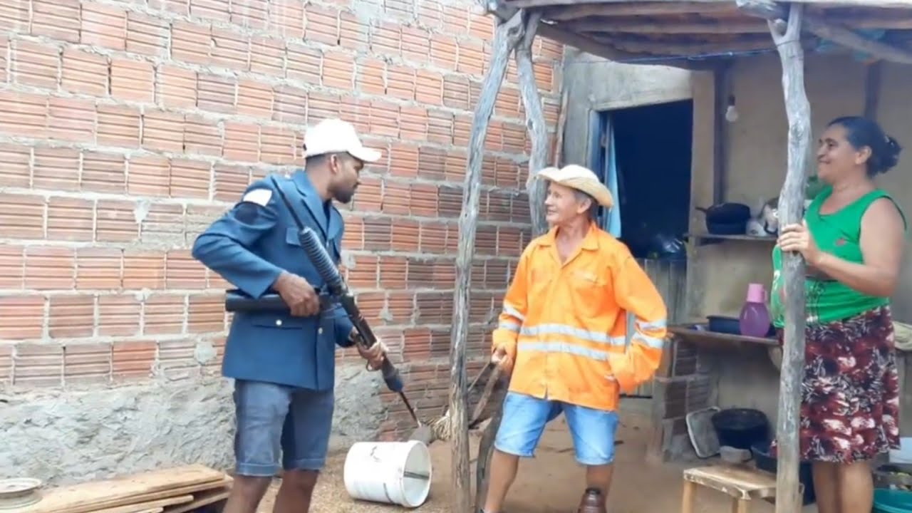 Bastidores  !! Seu Mané ficou com medo de Seu Benedito !!