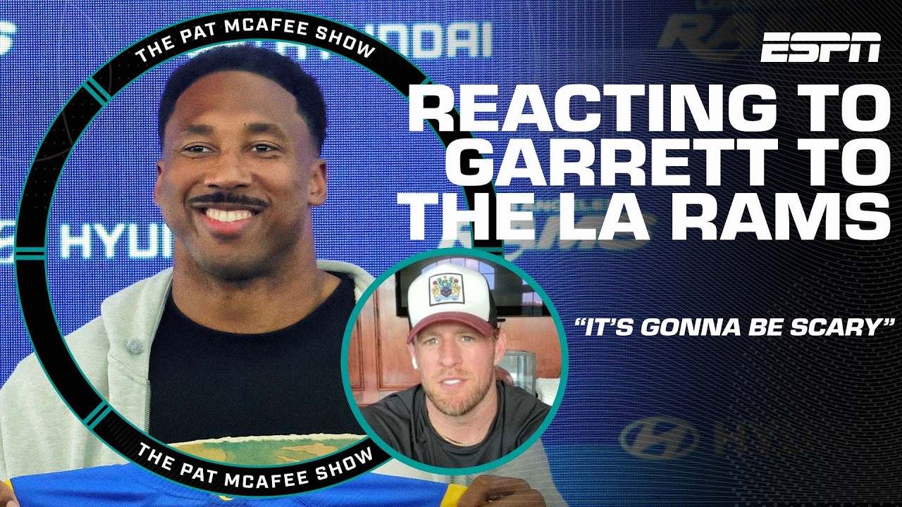 JJ Watt реагирует на &laquo;невероятный&raquo; обмен Myles Garrett в Rams | The Pat McAfee Show