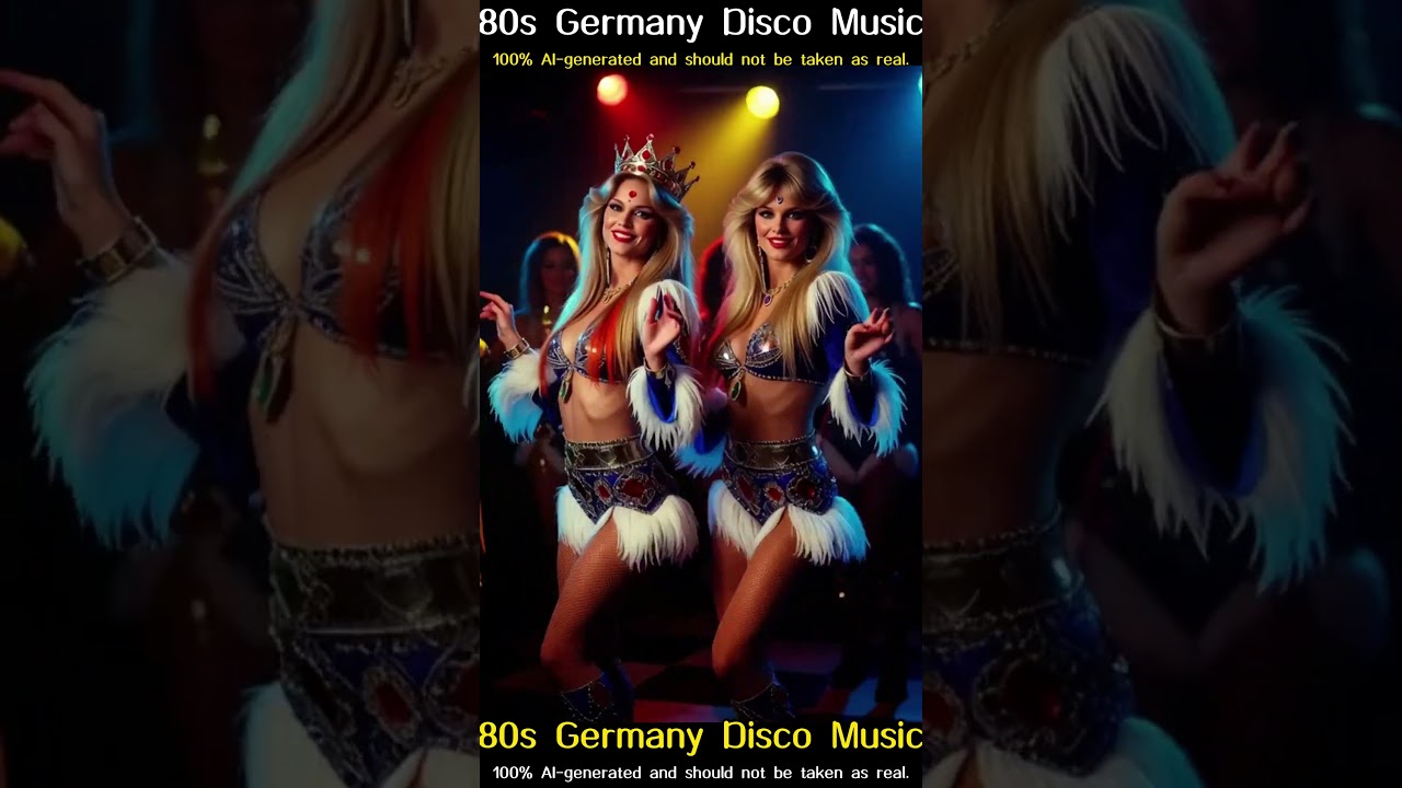 S3.V5 | 80s Germany Disco Music | Neon Pulse of Berlin Nights | Rhythm of the neon age