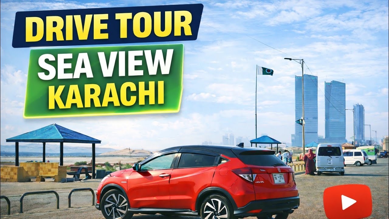 First Person View Tour of Clifton Beach Karachi Pakistan 🇵🇰 2026 | HDR View | Scene 😍 (POV RIDE)