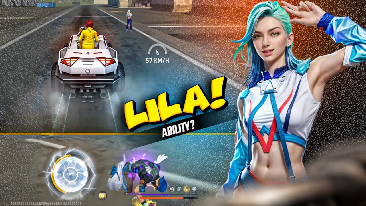 NEW ( LILA CHARACTER ) ABILITY FULL DETAILS || AFTER UPDATE BEST CHARACTER