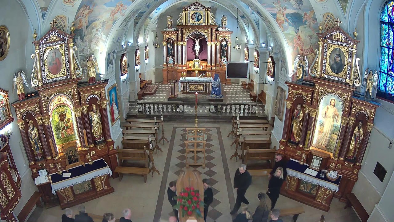 Transmisja mszy św. z kościoła w Szaflarach
