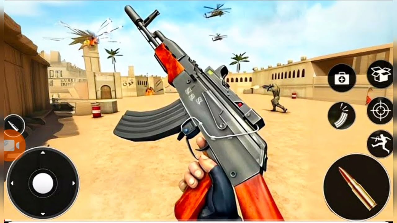 Fps commando offline game 🎯 fps commando gun shooting game android game #gaming 
