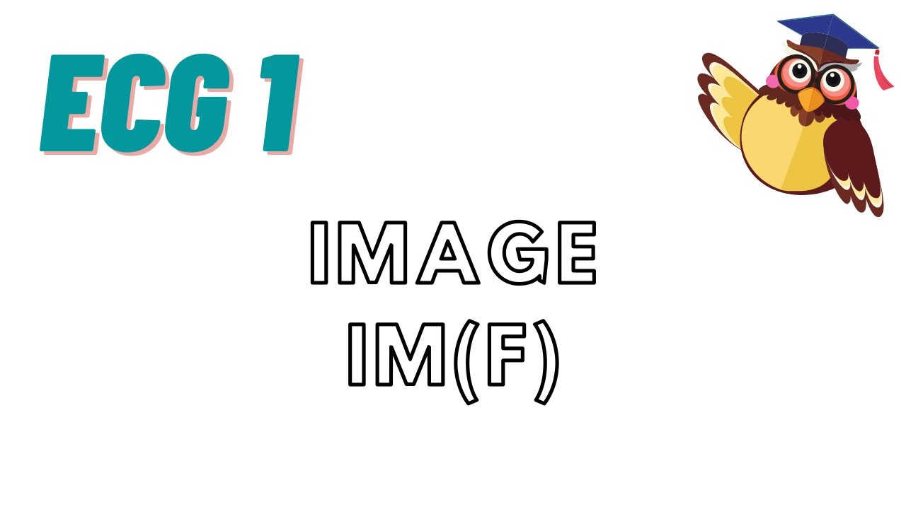 Image d'une APPLICATIONS LINÉAIRES// Im(f) - Cours ECG Maths APPRO/Maths APPLI