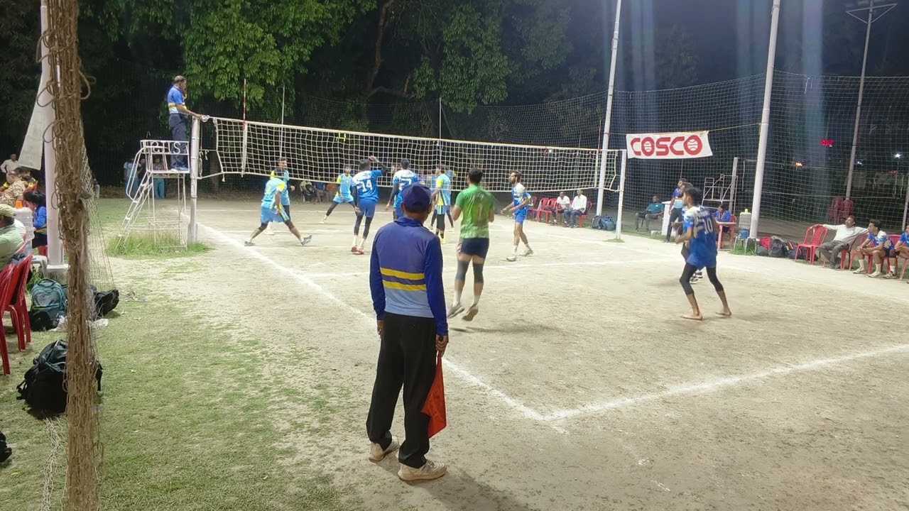 Super division volleyball match at Kolkata WBVA 2026