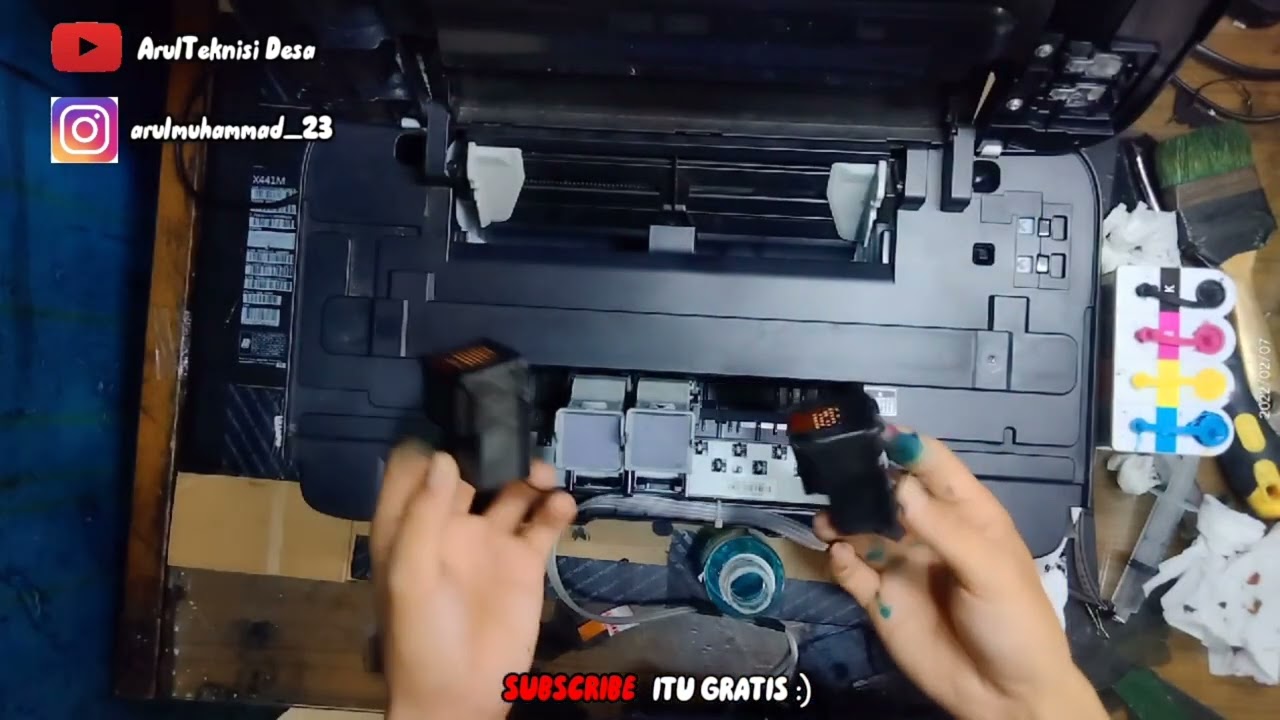 Printer Cannon ip2770 hasil print kosong!! - Gampang ini solusi nya