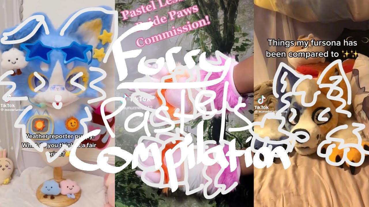 FURRY TIKTOK COMPILATION // PASTEL SUITS