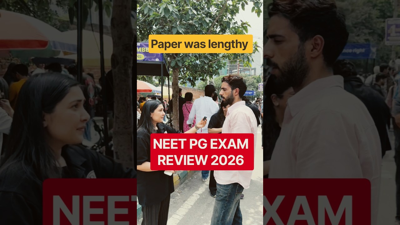 NEET PG 2026 EXAM REVIEW #neetpg #neet #mbbs #medico