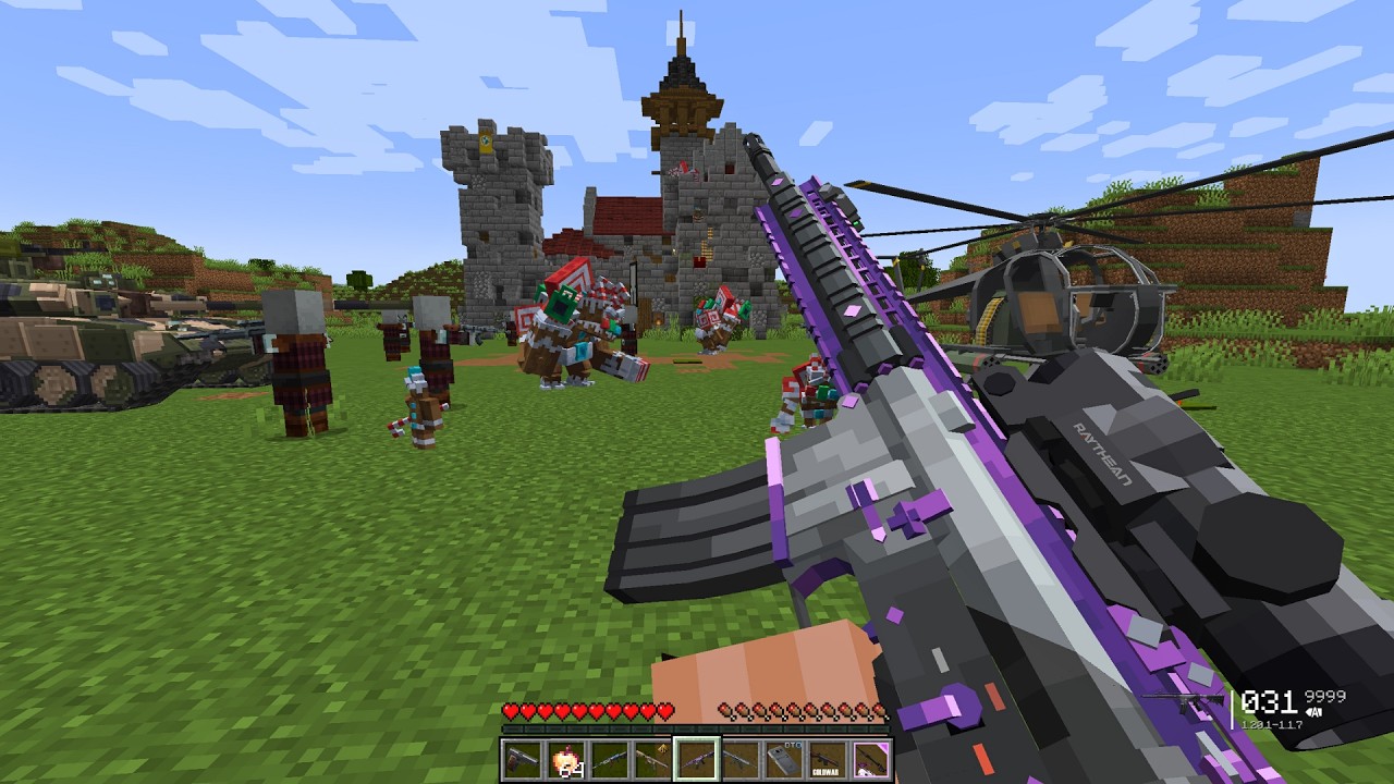 Pillagers Hired a Snow Army to Protect Their Base… But I Destroyed Everything! ❄💥