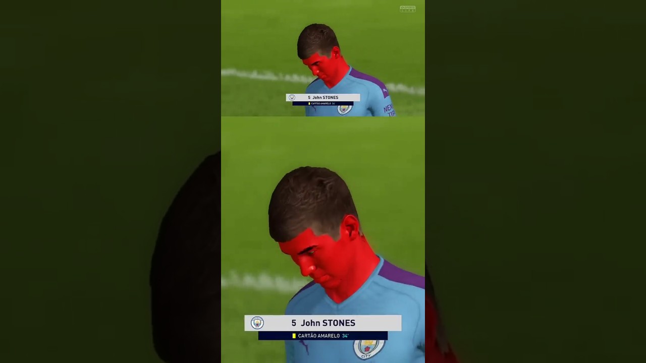 Bug: Jogador vermelho - Fifa 20: Legacy Edition (Nintendo switch) #fifa20 #bug