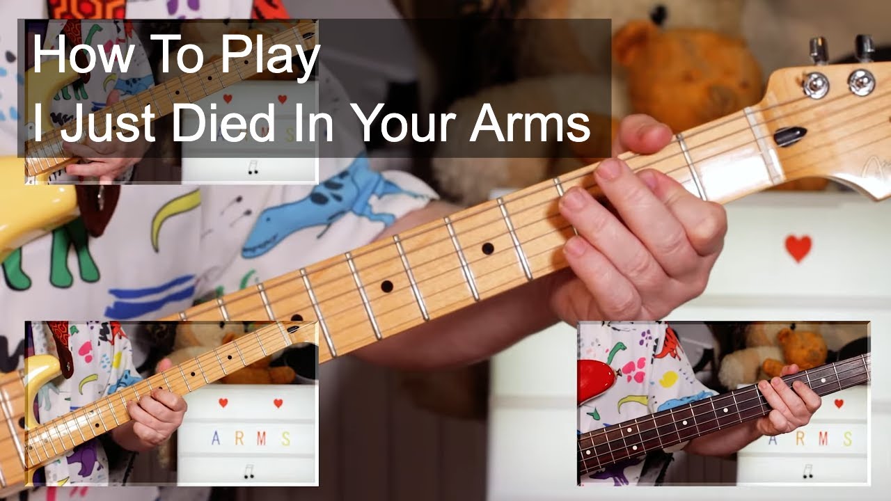 'I Just Died In Your Arms' Cutting Crew Guitar & Bass Lesson