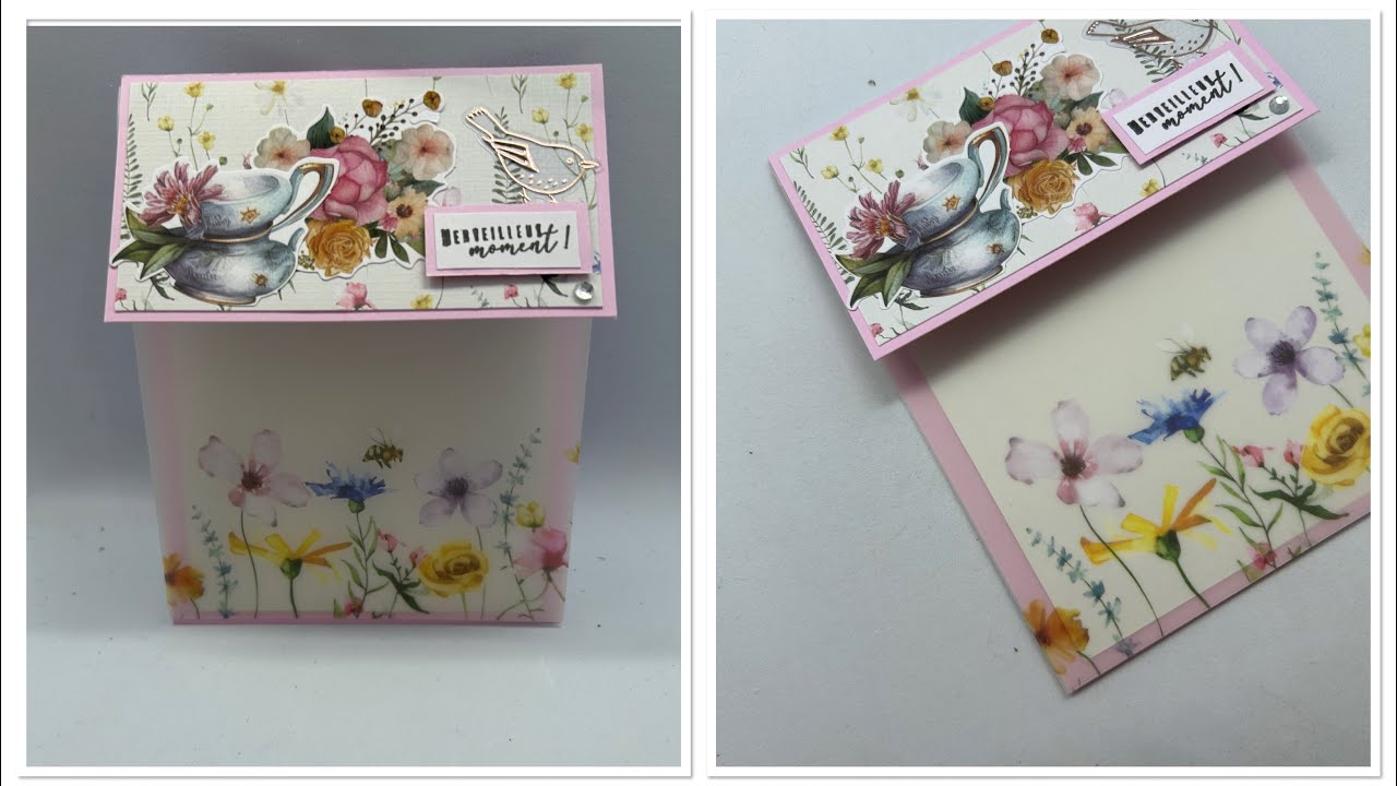 TUTO carte avec vellum / 100%action