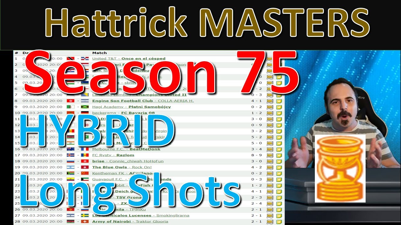 Hybrid LS team wins Season 75 Hattrick Masters