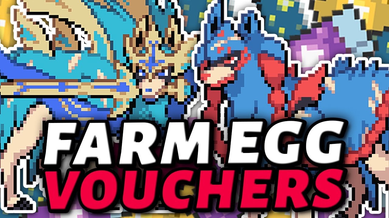 Стратегия фарма ваучеров на яйца Pokerogue в Endless