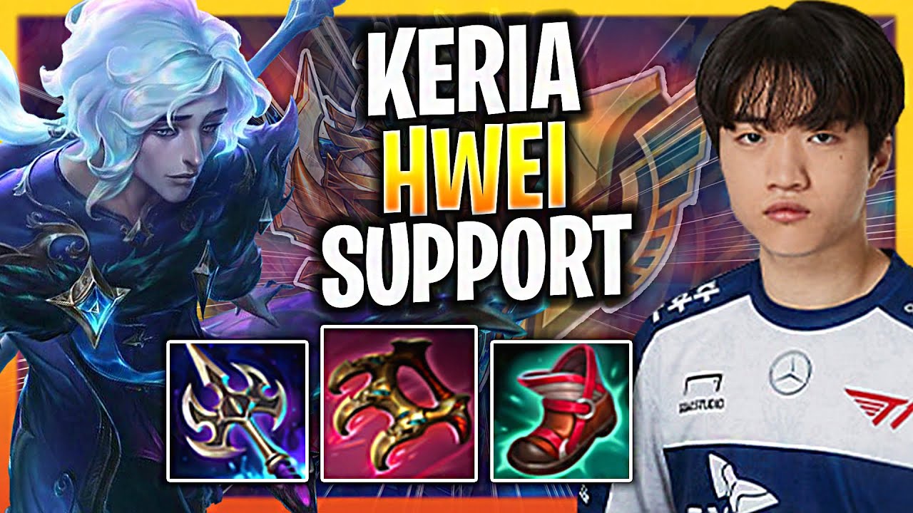 LEARN HOW TO PLAY HWEI SUPPORT LIKE A PRO! | T1 Keria Plays Hwei Support vs Rakan!  Season 2024