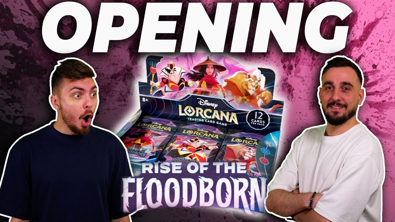 TAUX DE DROP BUGUÉ ?! ON OUVRE NOS PREMIERS BOOSTERS LORCANA RISE OF THE FLOODBORN !