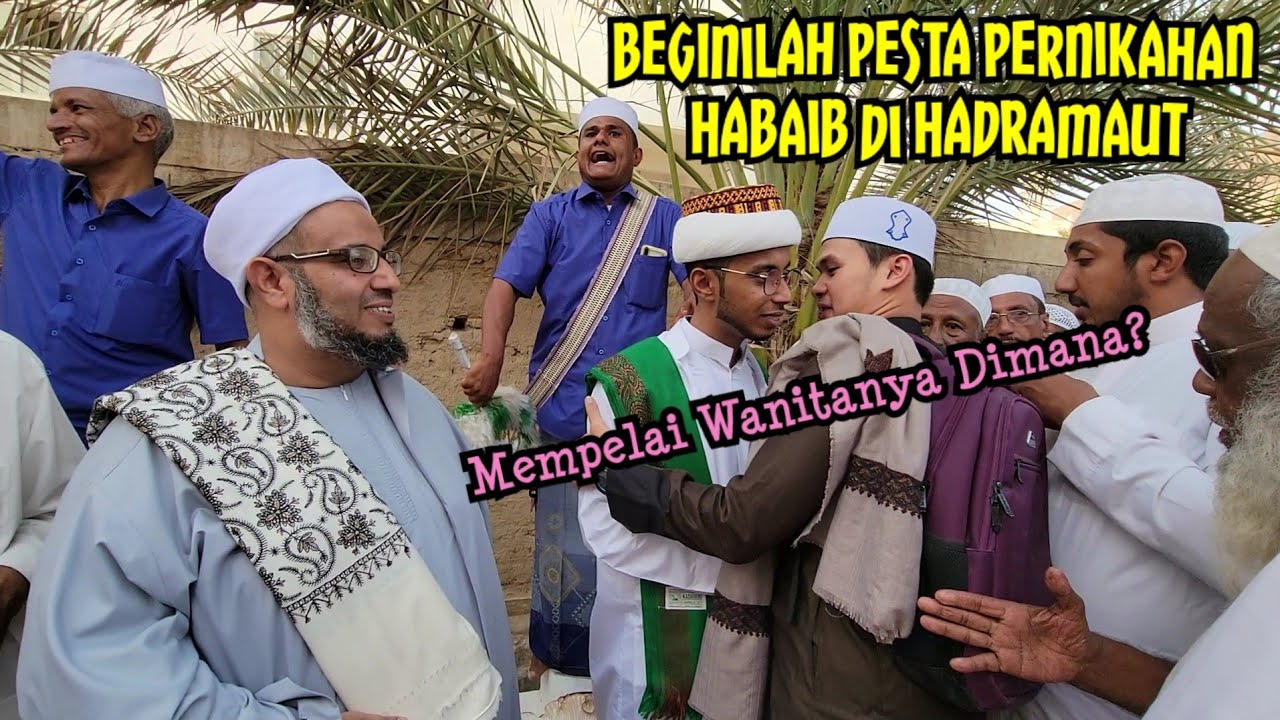Hadiri Undangan Pernikahan anak Ulama Besar Kota Sewun Yaman bareng Habib Umar