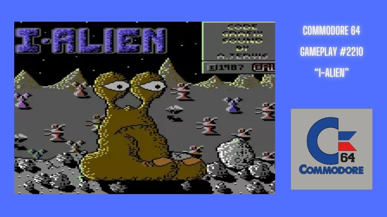 I-Alien (Commodore 64 / Gameplay #2210)