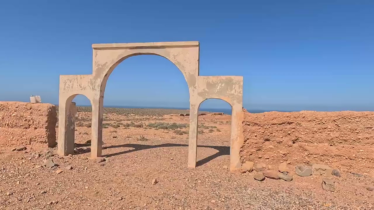 Niezwykły rejon Maroka - Sidi Ifni . Dlaczego ?