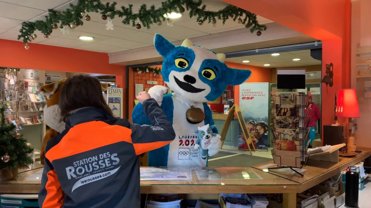 Quand Rouxy fait découvrir la Station des Rousses à son ami Yodli : que de rigolades !!