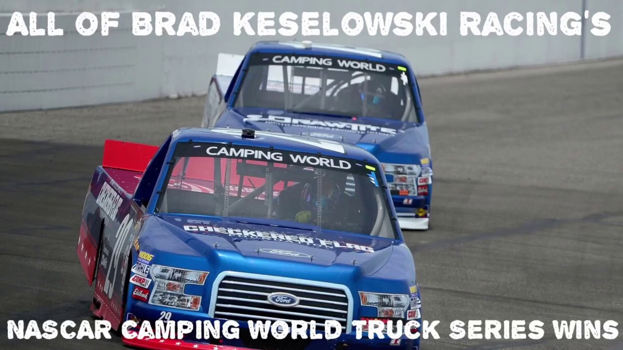 All of Brad Keselowski Racing's NASCAR Camping World Truck Series Wins (so far)